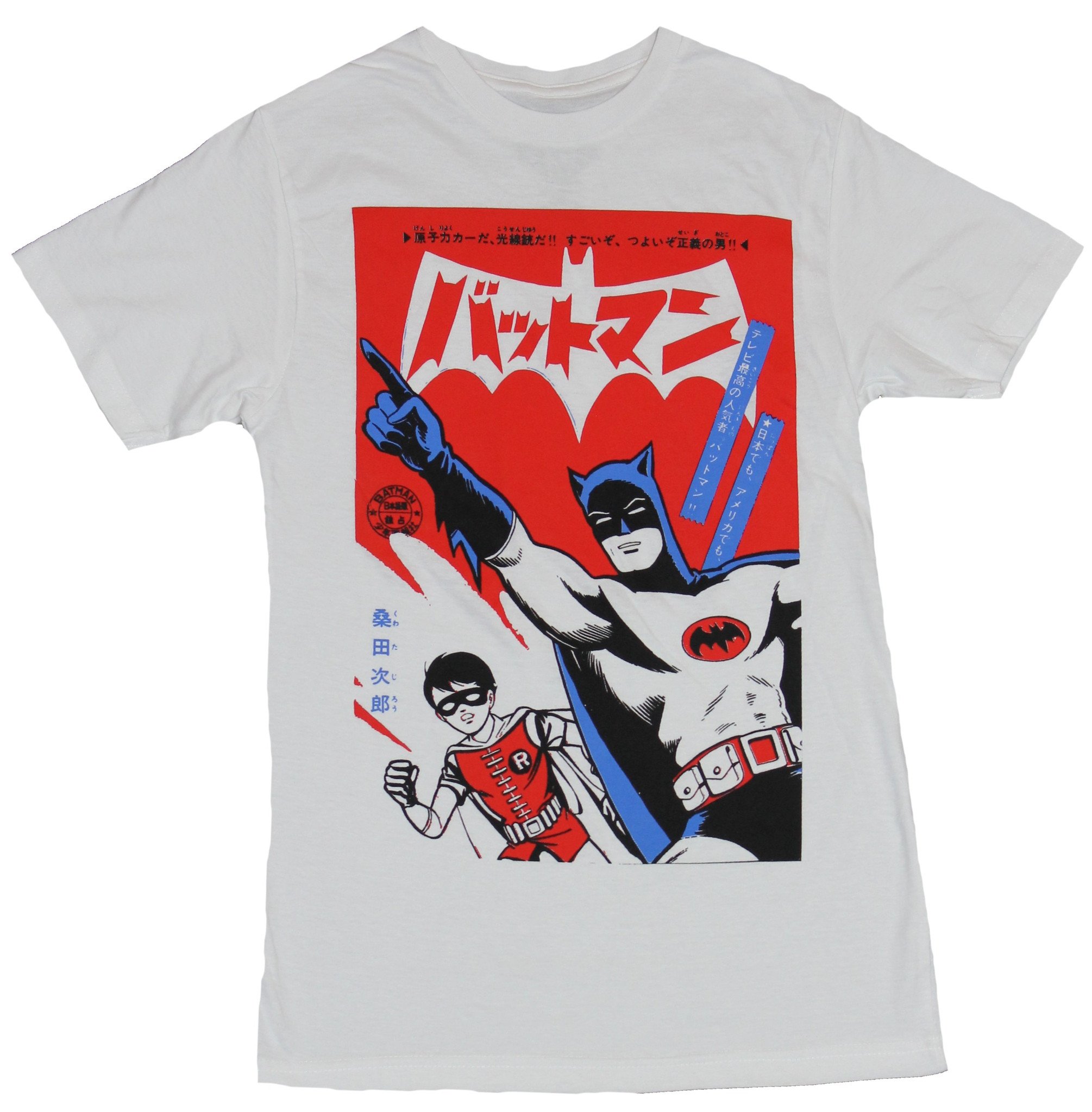 Batman Dr Quinn Adult V-Neck T-Shirt Batman Dr Quinn Adult V-Neck T-Shirt